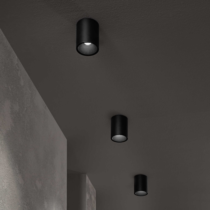 Ideal Lux - LED akcentinis šviestuvas NITRO LED/10W/230V diametras 8 cm CRI 90 juoda