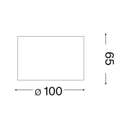 Ideal Lux - LED akcentinis šviestuvas SPIKE 1xGX53/9W/230V balta