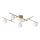 Ideal Lux - LED Ant pagrindo montuojamas sietynas ATLAS 5xG9/3W/230V auksas