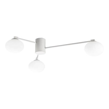 Ideal Lux - LED Ant pagrindo montuojamas sietynas HERMES 3xG9/3W/230V diametras 90 cm balta