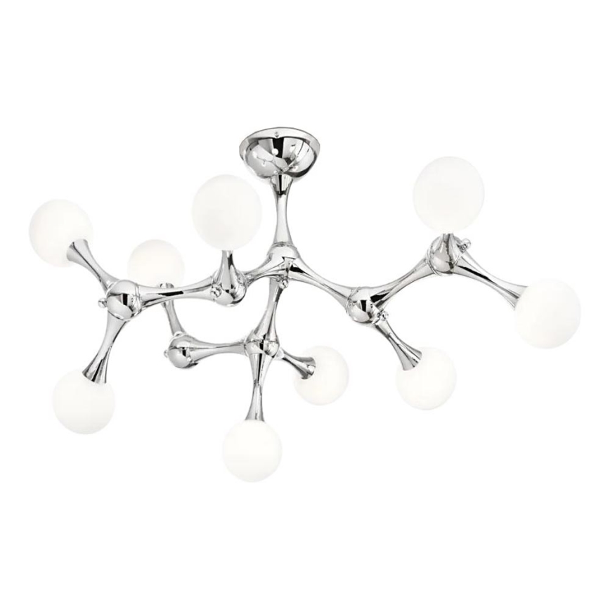 Ideal Lux - LED Ant pagrindo montuojamas sietynas NODINO 9xG9/3W/230V blizgus chromas/balta