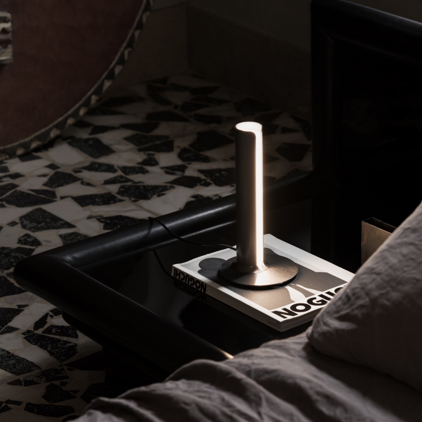 Ideal Lux - LED dimeriuojama stalinė lempa DORICA LED/8W/230V CRI 90 matinis chromas