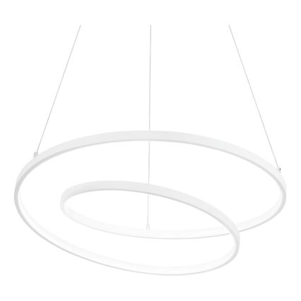 Ideal Lux - LED dimeriuojamas liustras ant laido OZ LED/48W/230V Ø 60 cm CRI 90 balta