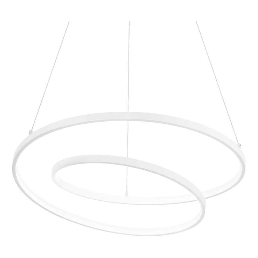 Ideal Lux - LED dimeriuojamas liustras ant laido OZ LED/48W/230V Ø 60 cm CRI 90 balta