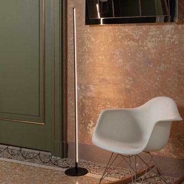 Ideal Lux - LED dimeriuojamas toršeras YOKO LED/16W/230V CRI 90 juodas