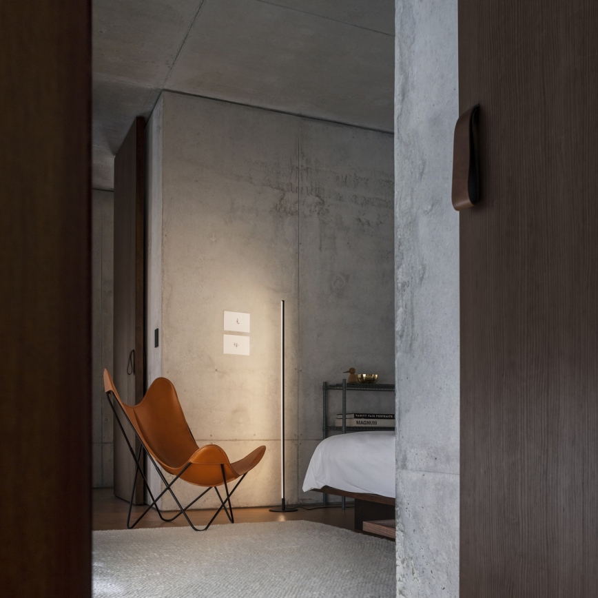 Ideal Lux - LED dimeriuojamas toršeras YOKO LED/16W/230V CRI 90 juodas