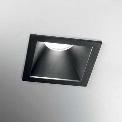 Ideal Lux - LED įleidžiamasis šviestuvas GAME TRIM LED/11W/230V 3000K CRI 90 8,4x8,4 cm IP40 juodas