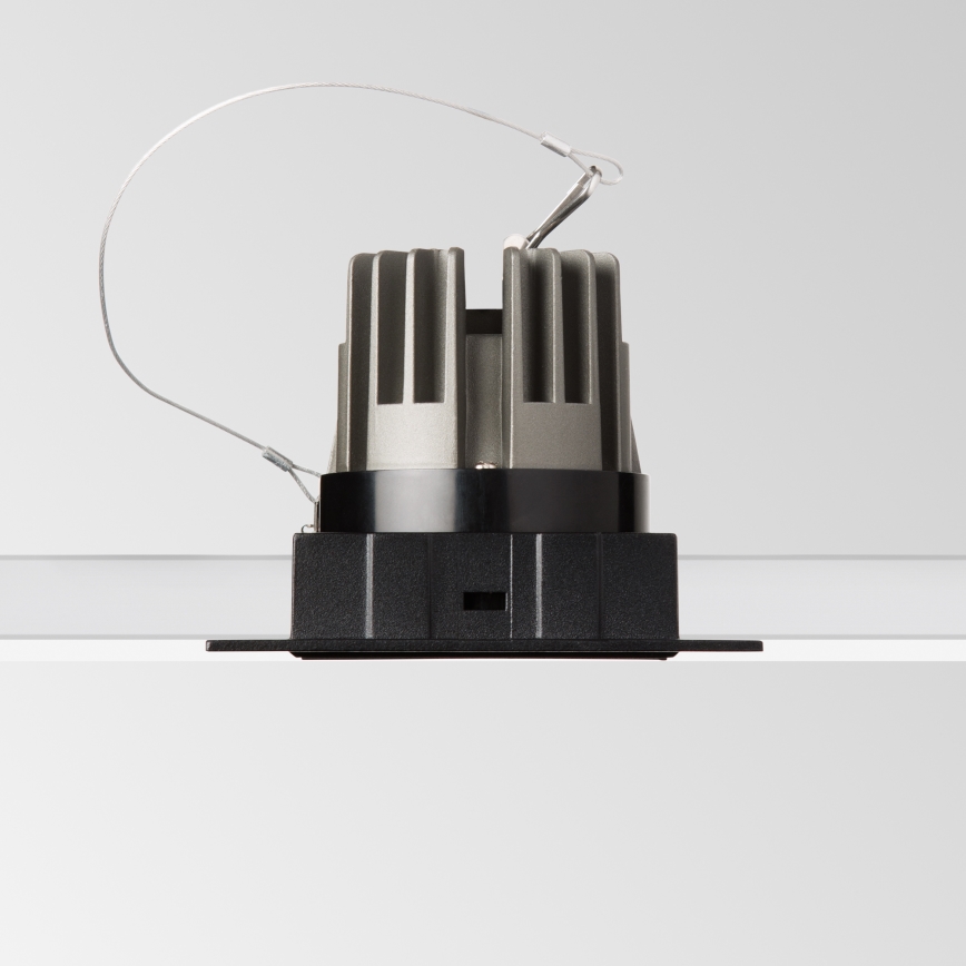 Ideal Lux - LED įleidžiamasis šviestuvas GAME TRIM LED/11W/230V 3000K CRI 90 8,4x8,4 cm IP40 juodas