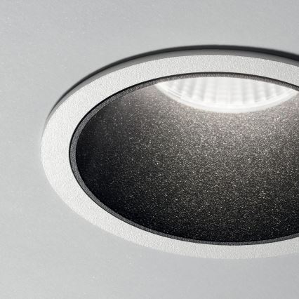 Ideal Lux - LED įmontuojamas šviestuvas GAME TRIM LED/11W/230V 3000K CRI 90 skersmuo 8,5 cm IP40 juoda/balta