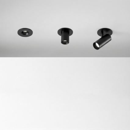 Ideal Lux - LED įleidžiamas taškinis šviestuvas NOVA LED/6W/230V 3000K CRI 90 skers. 6,8 cm juodas