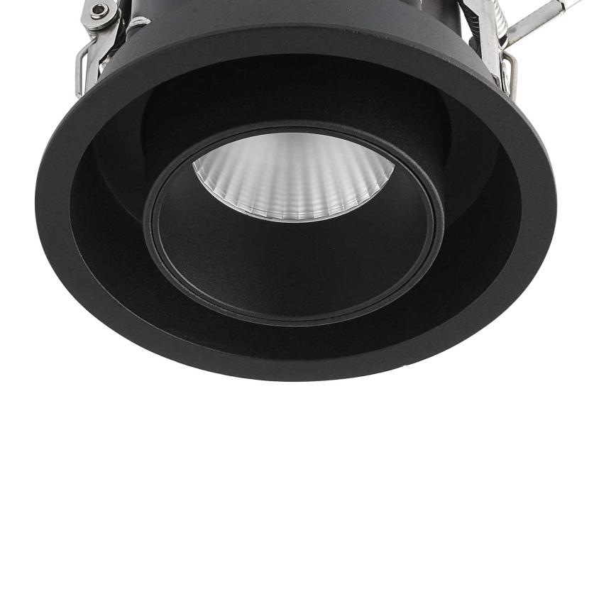 Ideal Lux - įleidžiamas LED taškinis šviestuvas NOVA LED/12W/230V 4000K CRI 90 Ø 10 cm juodas