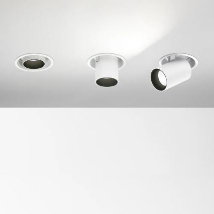 Ideal Lux - NOVA įleidžiamas taškinis LED šviestuvas, 30W/230V, 3000K, CRI 90, skersmuo 15,4 cm, baltas