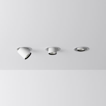 Ideal Lux - NOVA įleidžiamas taškinis LED šviestuvas, 30W/230V, 3000K, CRI 90, skersmuo 15,4 cm, baltas