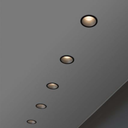 Ideal Lux - LED įleidžiamasis šviestuvas GAME TRIM LED/11W/230V 3000K CRI 90, skersmuo 8,5 cm, IP40, auksinė/juoda