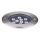 Ideal Lux - LED įvažiavimo šviestuvas FLOOR LED/12W/230V diametras 14 cm CRI 90 IP67 blizgus chromas
