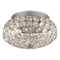 Ideal Lux - LED krištolinis lubinis šviestuvas KING 3xG9/3W/230V diametras 25,5 cm blizgus chromas