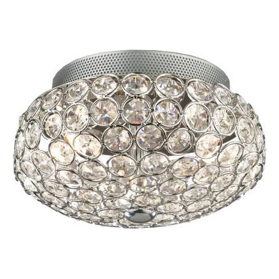 Ideal Lux - LED krištolinis lubinis šviestuvas KING 3xG9/3W/230V diametras 25,5 cm blizgus chromas
