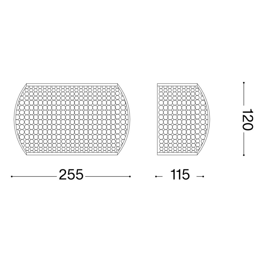 Ideal Lux - LED krištolinis sieninis šviestuvas PASHA 3xG9/3W/230V blizgus chromas