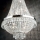 Ideal Lux - LED Krištolinis sietynas ant grandinės CAESAR 6xG9/3W/230V diametras 38 cm blizgus chromas