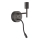Ideal Lux – LED  Lanksti sieninė lempa su laikikliu SET UP 1xE27/42W + LED/3W/230V CRI 90 USB juoda