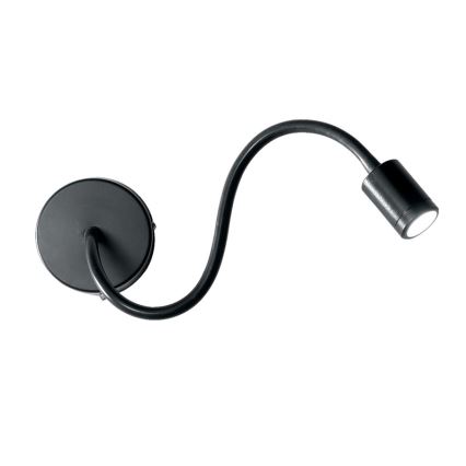 Ideal Lux - LED Lankstus maža lempa FOCUS LED/4W/230V CRI 90 juoda