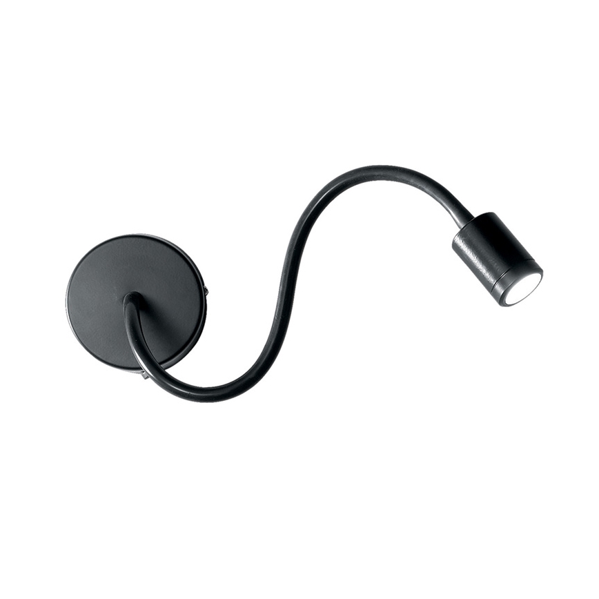 Ideal Lux - LED Lankstus maža lempa FOCUS LED/4W/230V CRI 90 juoda