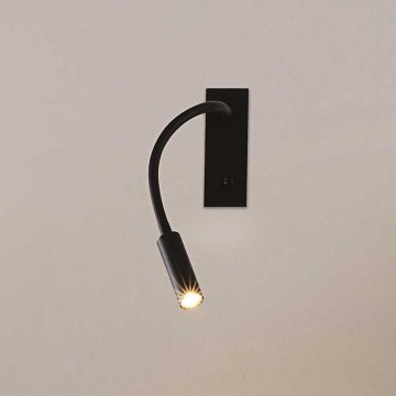 Ideal Lux - LED Lankstus maža lempa IO LED/3W/230V CRI 90 juoda