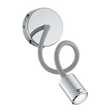 Ideal Lux - LED Lankstus maža lempa LED/3W/230V blizgus chromas