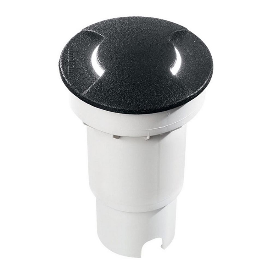 Ideal Lux - LED Lauko įvažiavimo šviestuvas CECI 1xGU10/4,5W/230V IP67 juoda