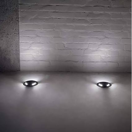 Ideal Lux - LED Lauko įvažiavimo šviestuvas CECI 1xGU10/4,5W/230V IP67 juoda