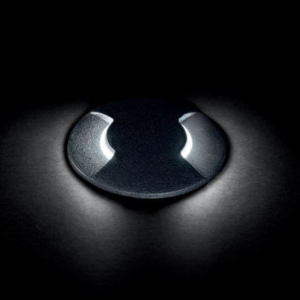 Ideal Lux - LED Lauko įvažiavimo šviestuvas CECI 1xGU10/4,5W/230V IP67 juoda