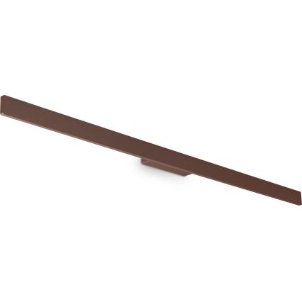 Ideal Lux - LED Lauko sieninis šviestuvas LINEA LED/23W/230V CRI 90 144 cm IP54 rudas