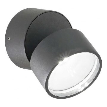 Ideal Lux - LED lauko sieninis šviestuvas OMEGA LED/7W/230V CRI 90 IP54 antracitas