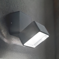 Ideal Lux - LED lauko sieninis šviestuvas OMEGA LED/7W/230V CRI 90 IP54 antracitas