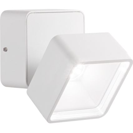 Ideal Lux - LED lauko sieninis šviestuvas OMEGA LED/7W/230V CRI 90 IP54 balta