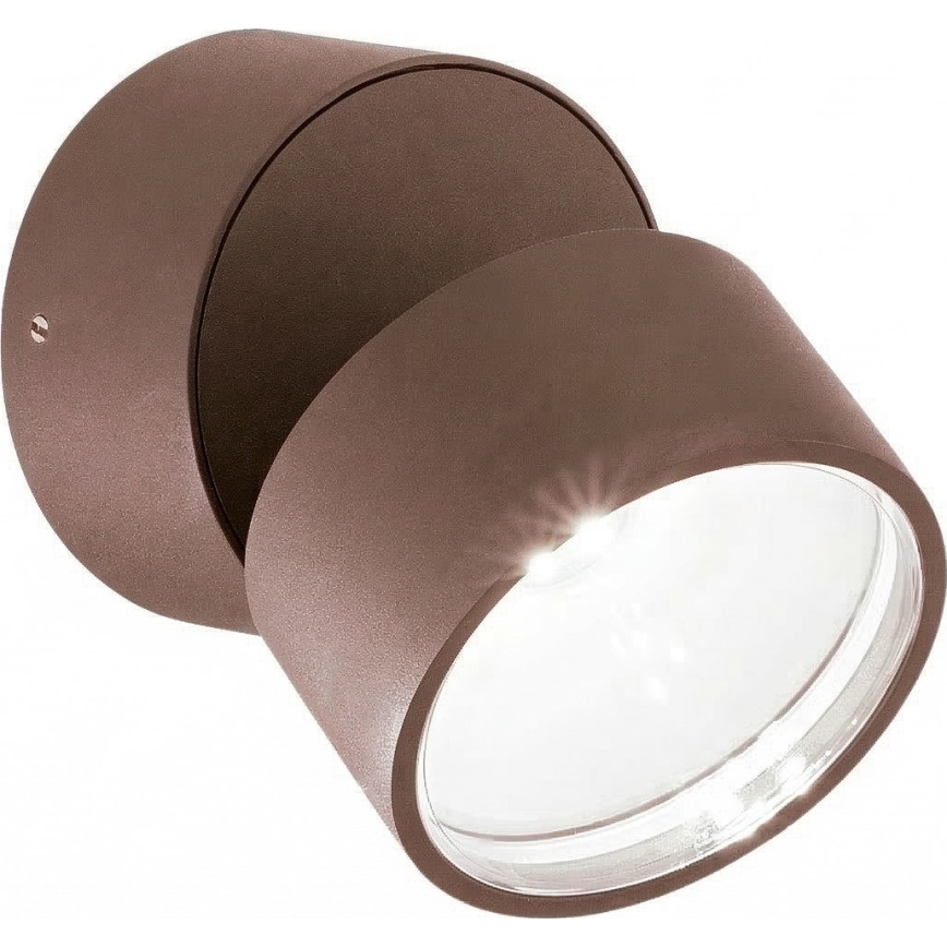 Ideal Lux - LED lauko sieninis šviestuvas OMEGA LED/7W/230V CRI 90 IP54 rudas