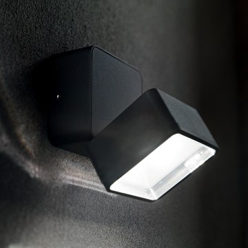 Ideal Lux - LED lauko sieninis šviestuvas OMEGA LED/7W/230V CRI 90 IP54 rudas