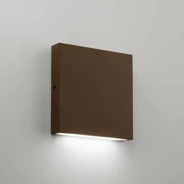 Ideal Lux - LED lauko sieninis šviestuvas POST-IT LED/3W/12V CRI 90 rudas