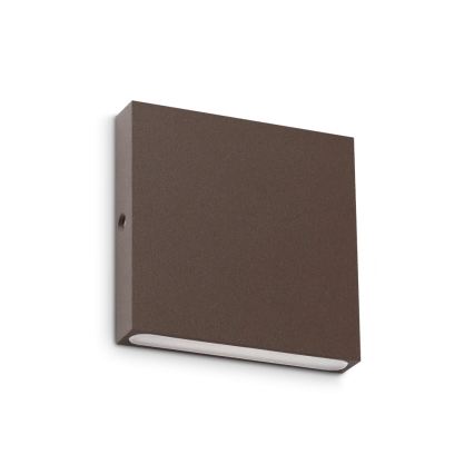 Ideal Lux - LED lauko sieninis šviestuvas POST-IT LED/3W/12V CRI 90 rudas