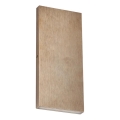 Ideal Lux - LED lauko sieninis šviestuvas POST-IT LED/6W/12V CRI 90 žalvaris