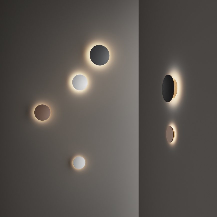 Ideal Lux - PUNTO LED lauko sieninis šviestuvas, LED 9 W, 230 V, CRI 90, Ø 18 cm, IP54, baltas