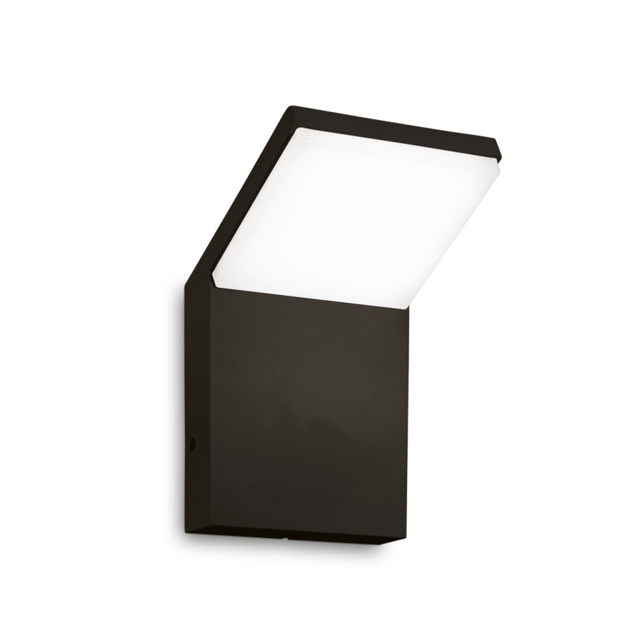Ideal Lux - LED Lauko sieninis šviestuvas STYLE LED/8,5W/230V 3000K CRI 90 IP54 juodas