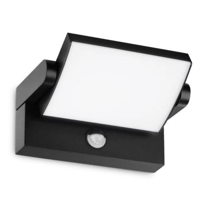 Ideal Lux - LED Lauko sieninis šviestuvas su jutikliu SWIPE LED/21W/230V CRI 90 IP54 juoda
