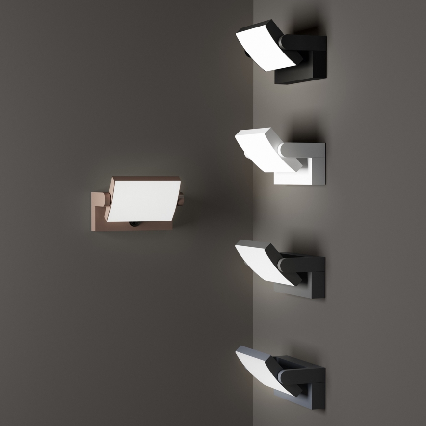 Ideal Lux - LED lauko sieninis šviestuvas su jutikliu SWIPE LED/21W/230V CRI 90 IP54 pilkas