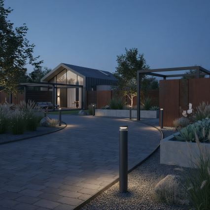 Ideal Lux - LED lauko šviestuvas BOEING LED/14W/230V 100 cm CRI 90 IP65 juoda