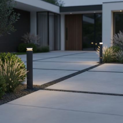 Ideal Lux - LED lauko šviestuvas BOEING LED/14W/230V 100 cm CRI 90 IP65 juoda