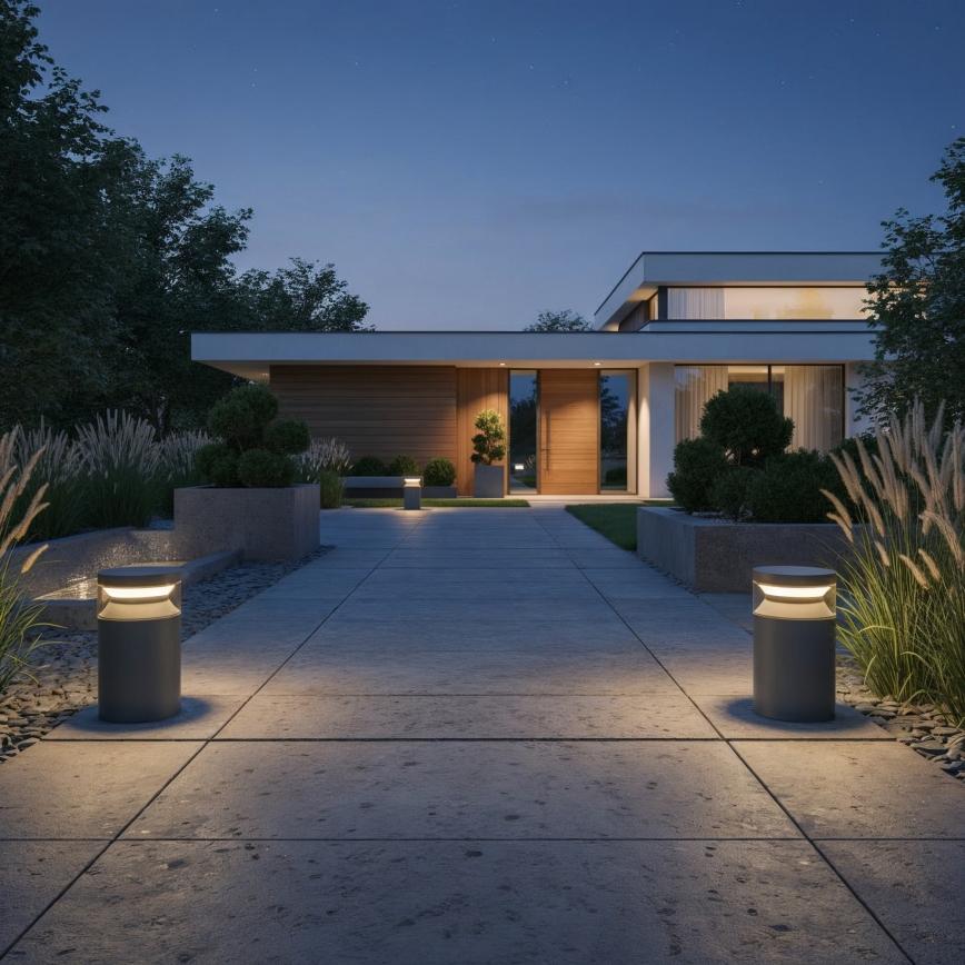 Ideal Lux - LED lauko šviestuvas BOEING LED/14W/230V 15 cm CRI 90 IP65 antracitas