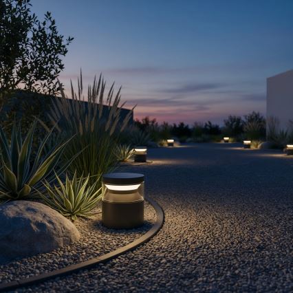 Ideal Lux - LED lauko šviestuvas BOEING LED/14W/230V 15 cm CRI 90 IP65 juoda