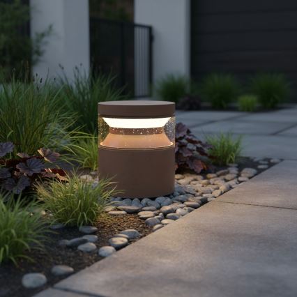 Ideal Lux - LED lauko šviestuvas BOEING LED/14W/230V 15 cm CRI 90 IP65 ruda