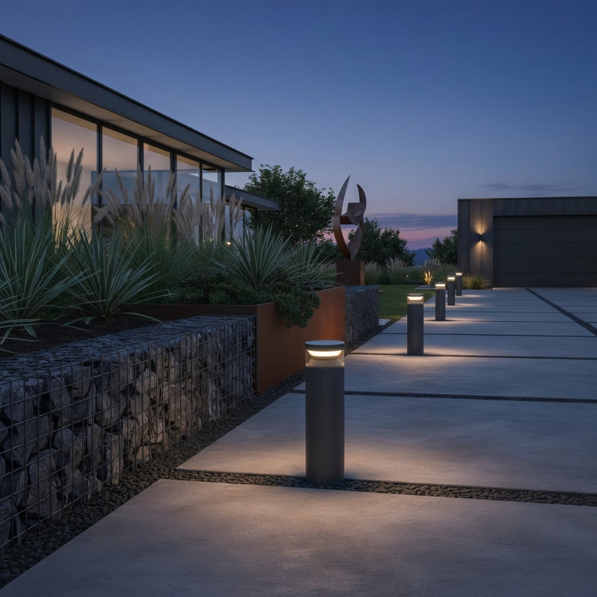 Ideal Lux - LED lauko šviestuvas BOEING LED/14W/230V 40 cm CRI 90 IP65 juoda